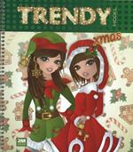 Trendy model. Xmas. Con adesivi