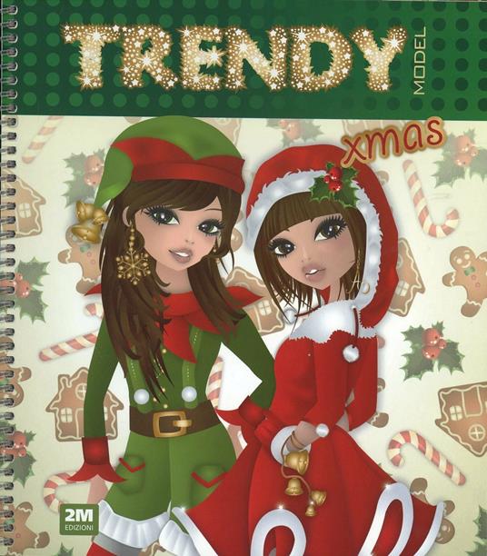 Trendy model. Xmas. Con adesivi - Valentina Russo - copertina