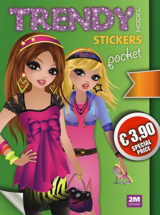 Trendy model pocket stickers. Verde. Vol. 6 - Valentina Russo - copertina