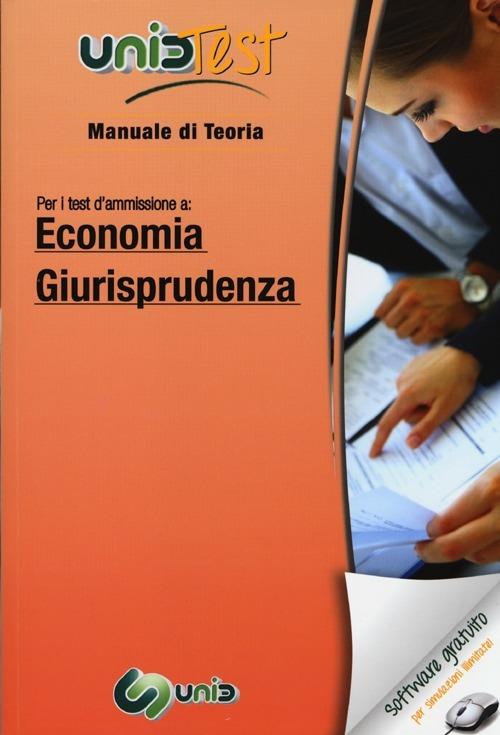 UnidTest 8. Manuale di teoria per i test di ammisione a: economia, giurisprudenza. Con software di simulazione - copertina