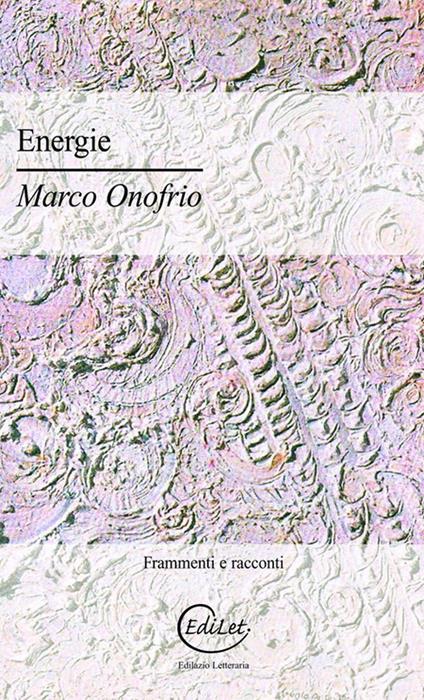 Energie - Marco Onofrio - copertina