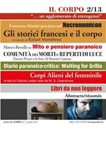 Il corpo. Aprile 2013