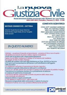 La nuova giustizia civile (2015). Vol. 3 - Luca Tantalo - copertina