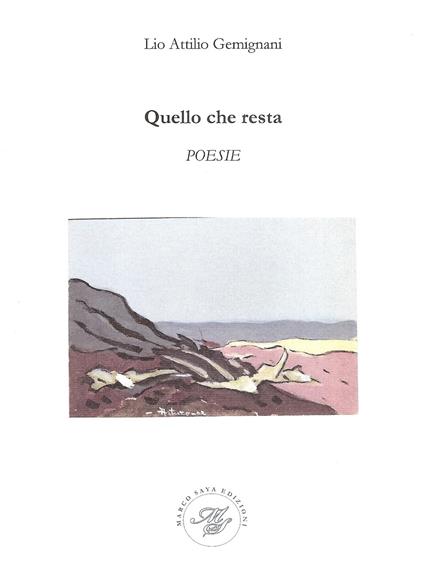 Quello che resta - Lio A. Gemignani - copertina