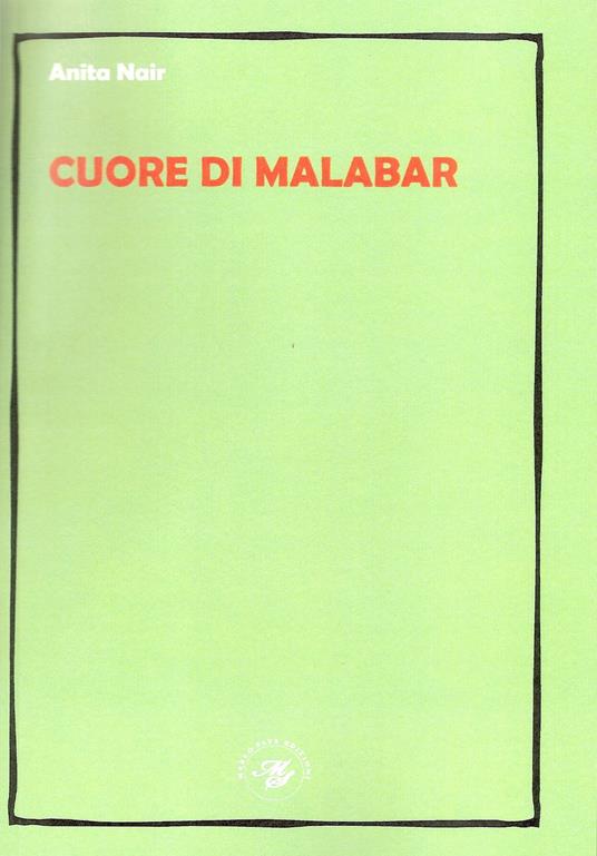 Cuore di Malabar - Anita Nair - copertina