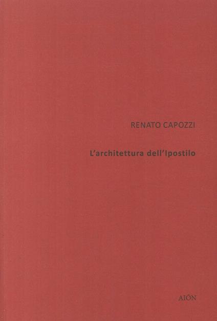 L' architettura dell'Ipostilo - copertina