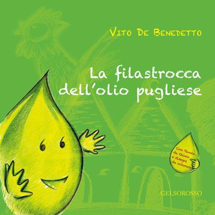 La filastrocca dell'olio pugliese - Vito De Benedetto - copertina