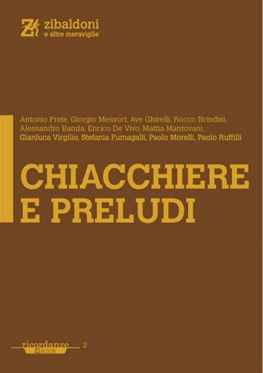 Chiacchiere e preludi - Enrico De Vivo - ebook