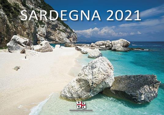Sardegna. Calendario da tavolo 2021 - copertina