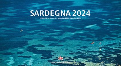Sardegna. Calendario 16 mesi da tavolo 2024 - Enrico Spanu - copertina