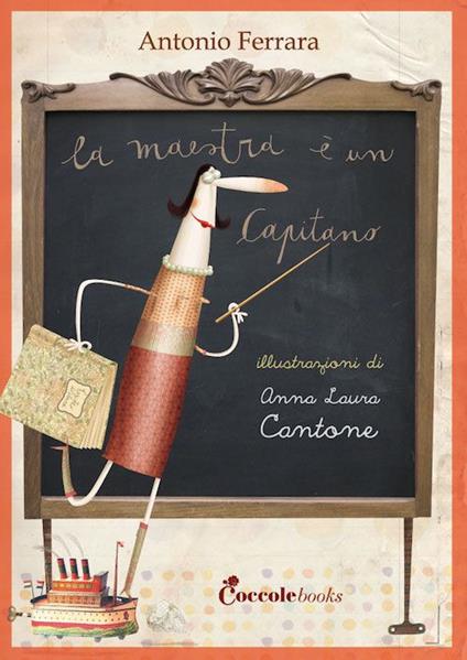 La maestra è un capitano - Antonio Ferrara - copertina