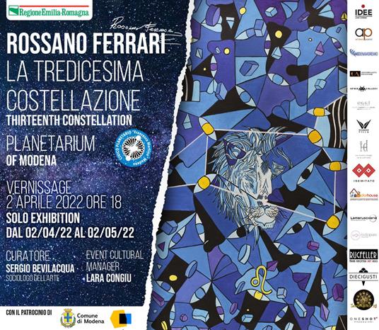 La tredicesima costellazione - Rossano Ferrari - copertina