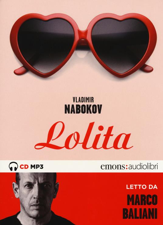 Lolita letto da Marco Baliani. Audiolibro. CD Audio formato MP3 - Vladimir Nabokov - copertina