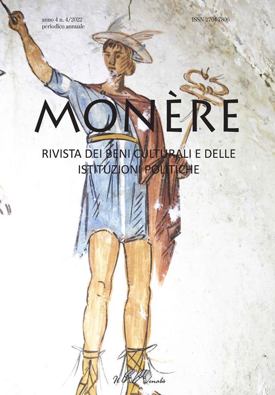 Monère. Rivista dei beni culturali e delle istituzioni politiche (2022). Vol. 4 - copertina