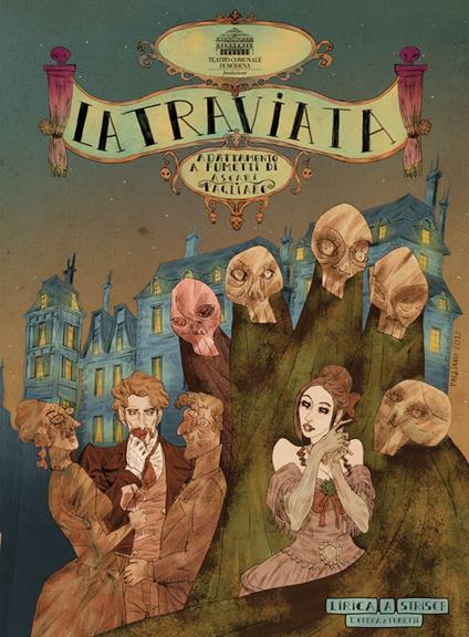 La Traviata. Adattamento a fumetti - Stefano Ascari,Alberto Pagliaro - copertina