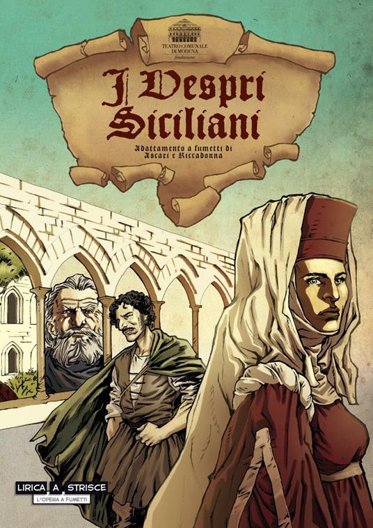 I vespri siciliani. Adattamento a fumetti - Stefano Ascari - copertina