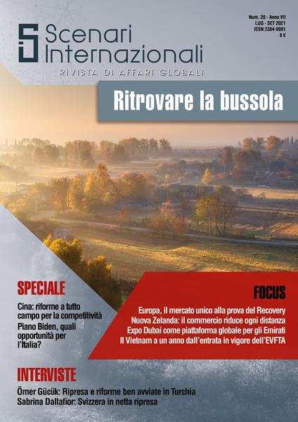 Scenari internazionali. Rivista di affari globali (2021). Vol. 20: Ritrovare la bussola - copertina