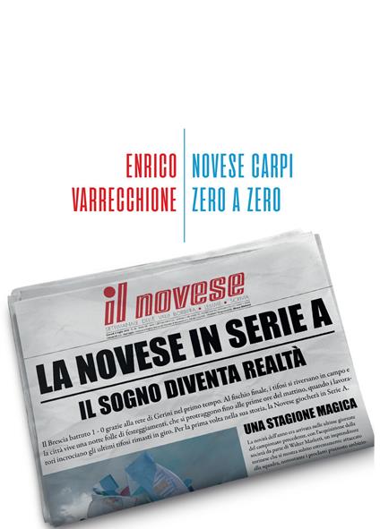 Novese Carpi zero a zero - Enrico Varrecchione - copertina