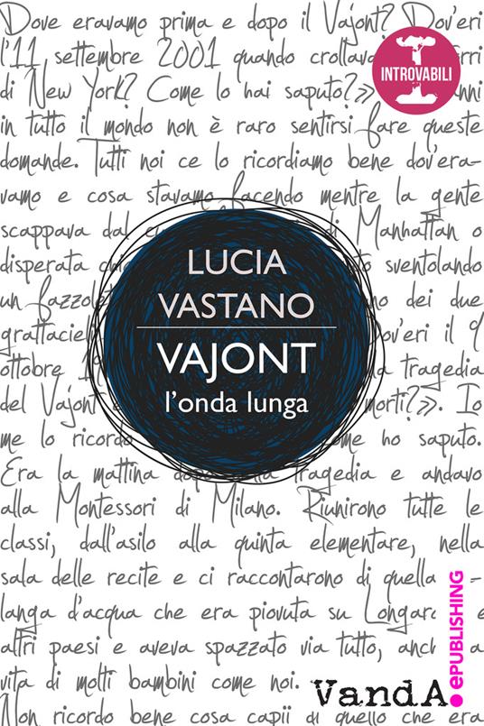 Vajont, l'onda lunga - Lucia Vastano - ebook