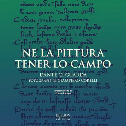 Ne la pittura tener lo campo. Dante ci guarda - Giampiero Corelli - copertina