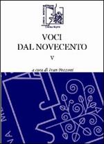 Voci del Novecento. Vol. 5