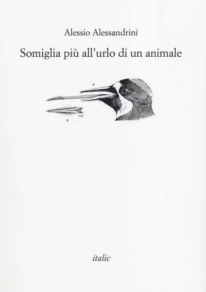 Somiglia più all'urlo di un animale - Alessio Alessandrini - copertina