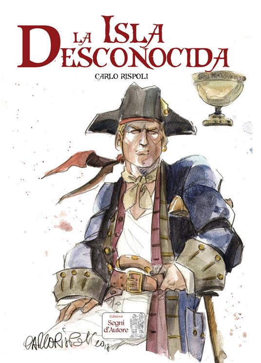 La isla desconocida - Carlo Rispoli - copertina