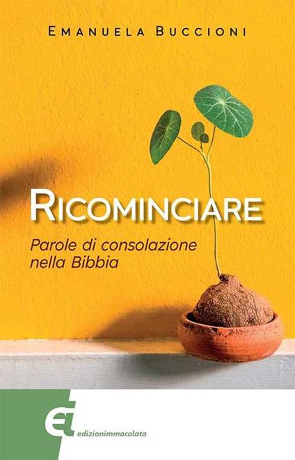 Ricominciare. Parole di consolazione nella Bibbia - Emanuela Buccioni - copertina