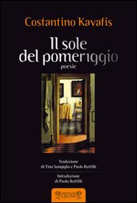 Il sole del pomeriggio - Konstantinos Kavafis - copertina