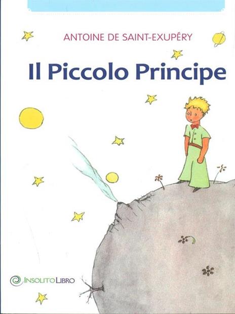 Il Piccolo Principe - Antoine de Saint-Exupéry - copertina