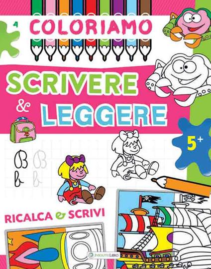 Coloriamo scrivere & leggere - copertina