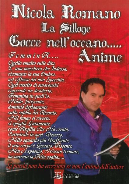 Gocce nell'Oceano... Anime - Nicola Romano - copertina