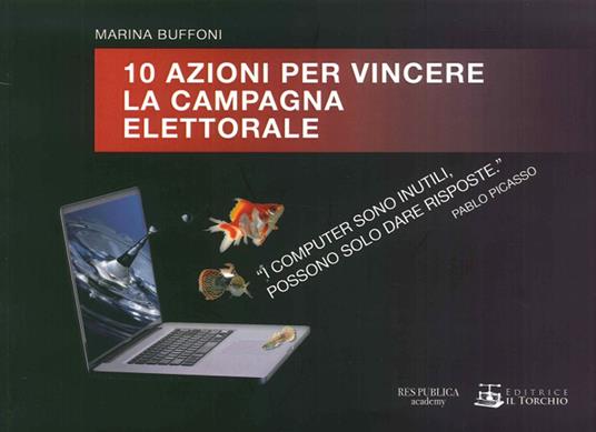 10 azioni per vincere la campagna elettorale - Marina Buffoni - copertina