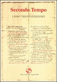 Secondo tempo. Libro trentaseiesimo - copertina