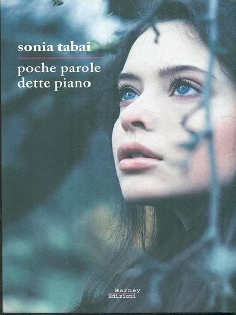 Poche parole dette piano - Sonia Tabai - copertina