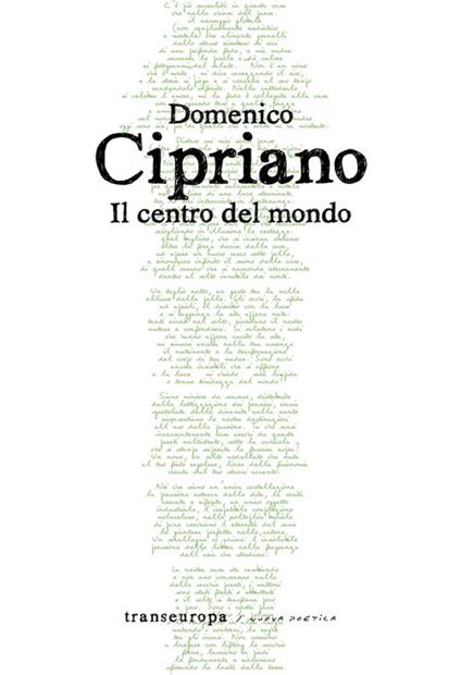 Il centro del mondo - Domenico Cipriano - copertina