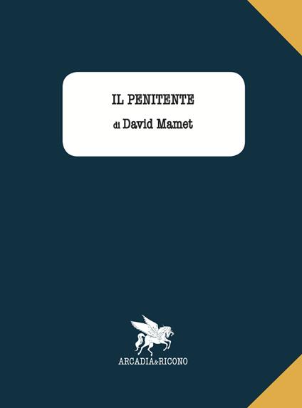Il penitente - David Mamet - copertina