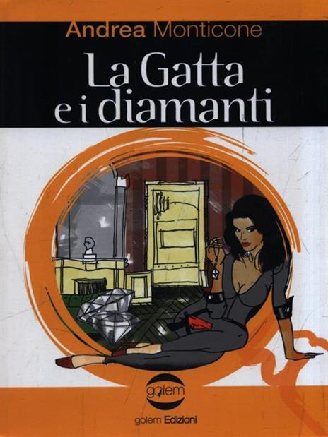 La gatta e i diamanti - Andrea Monticone - copertina