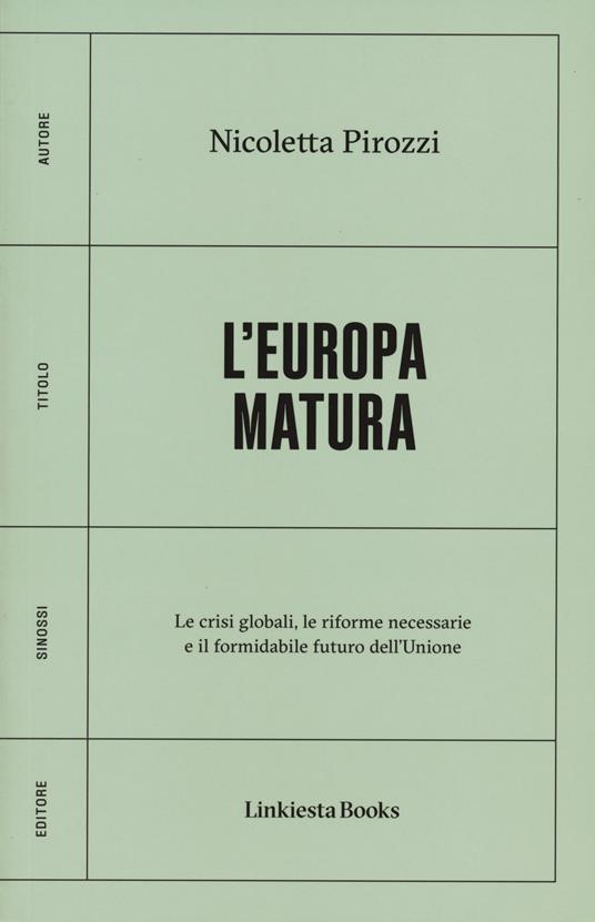 L'Europa matura - Nicoletta Pirozzi - copertina