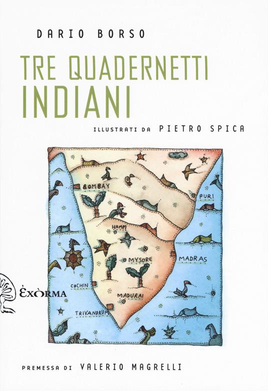 Tre quadernetti indiani - Dario Borso - copertina