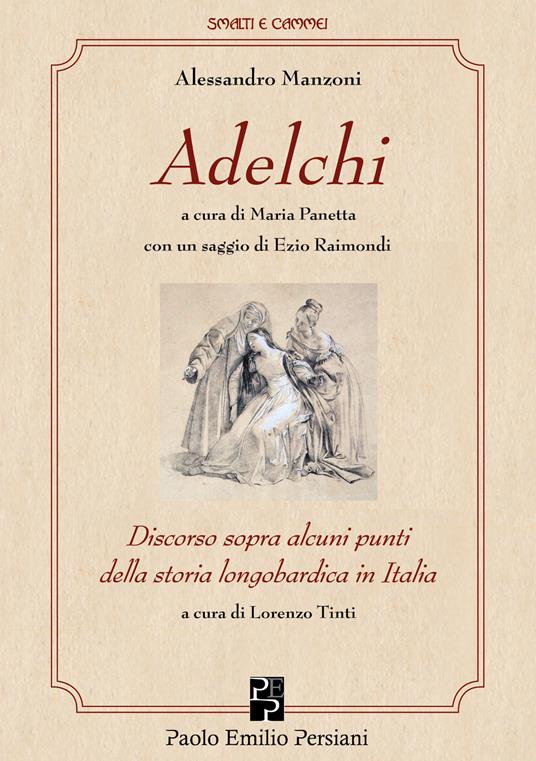 Adelchi - Alessandro Manzoni - copertina