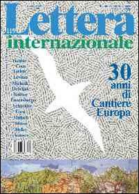 Lettera internazionale. 30 anni di cantiere Europa. Vol. 119 - copertina