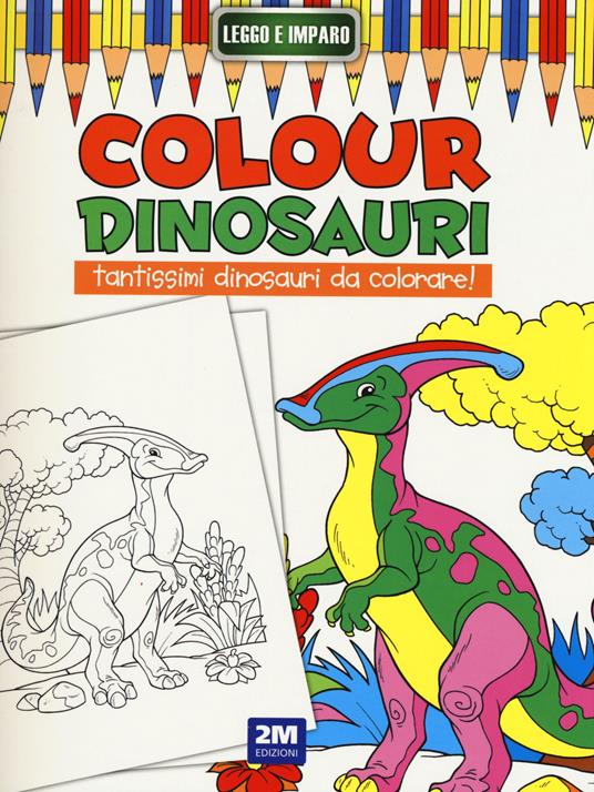 Colour dinosauri - copertina