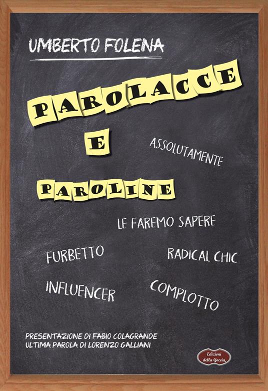 Parolacce e paroline - Umberto Folena - copertina