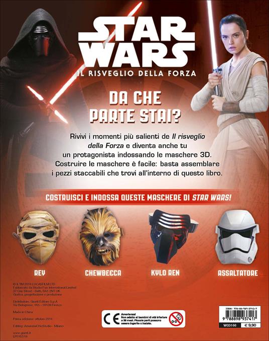 Star Wars. Droidi di carta. Superattivi. Ediz. illustrata. Con gadget -  Libro - Lucas Libri 