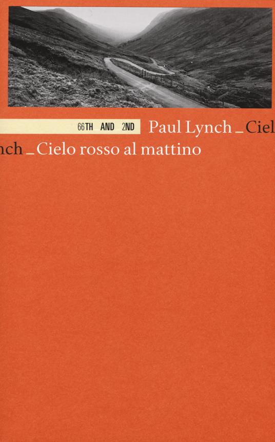 Cielo rosso al mattino - Paul Lynch - copertina