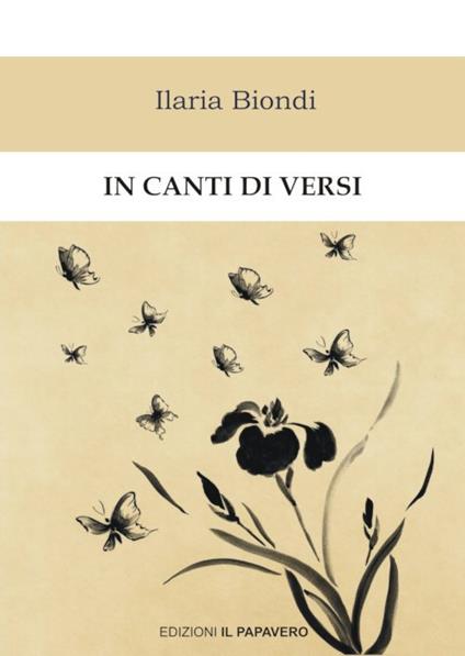 In canti di versi - Ilaria Biondi - copertina