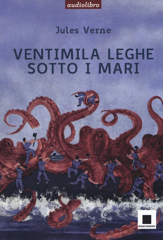 Ventimila leghe sotto i mari. Ediz. ad alta leggebilità. Con CD-Audio - Jules Verne - copertina