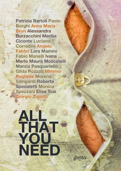All that you need - copertina
