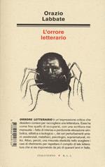 L'orrore letterario